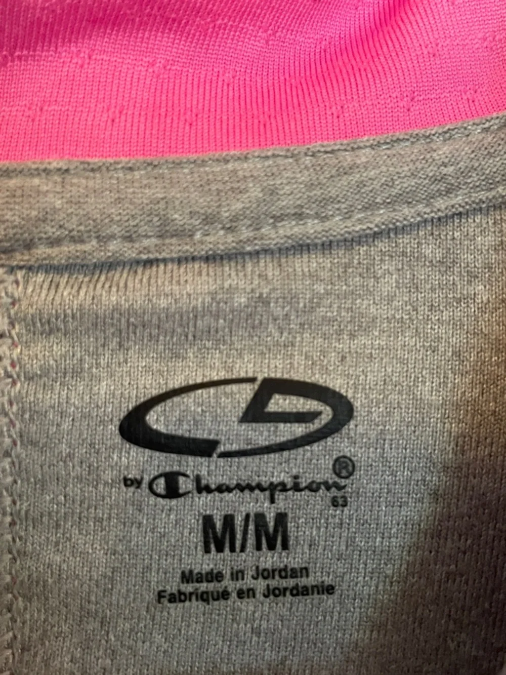 Champion Gray and Pink Pullover Top - Picture 4 of 9